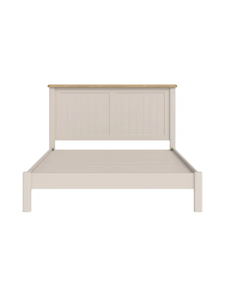 Windermere 5ft Painted Bedframe - Grey/Oak
