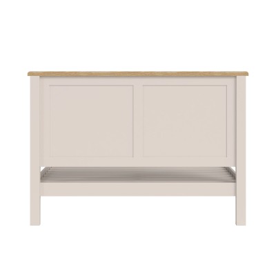 Windermere 5ft Painted Bedframe - Grey/Oak