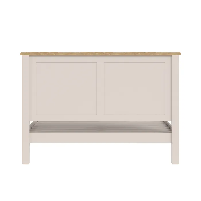 Windermere 5ft Painted Bedframe - Grey/Oak