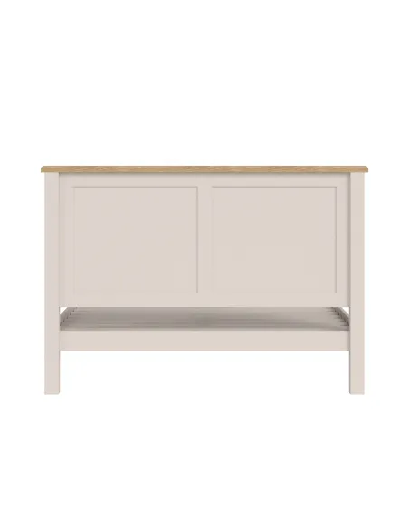 Windermere 5ft Painted Bedframe - Grey/Oak