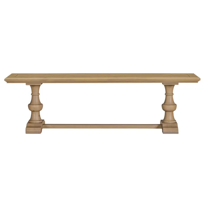 Chateau Dining Bench - Rustic
