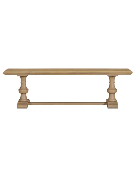 Chateau Dining Bench - Rustic