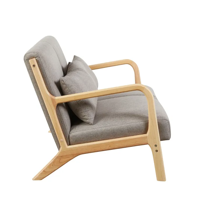 Hadley 2 Seater Sofa - Stone Linen