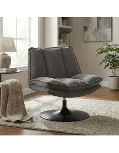 Bella Accent Chair - Grey 2