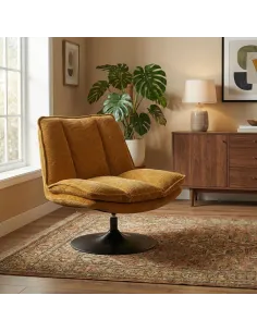 Bella Accent Chair - Ochre 2