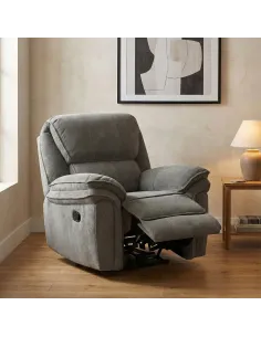 Westbury Manual Recliner Armchair - Stone
