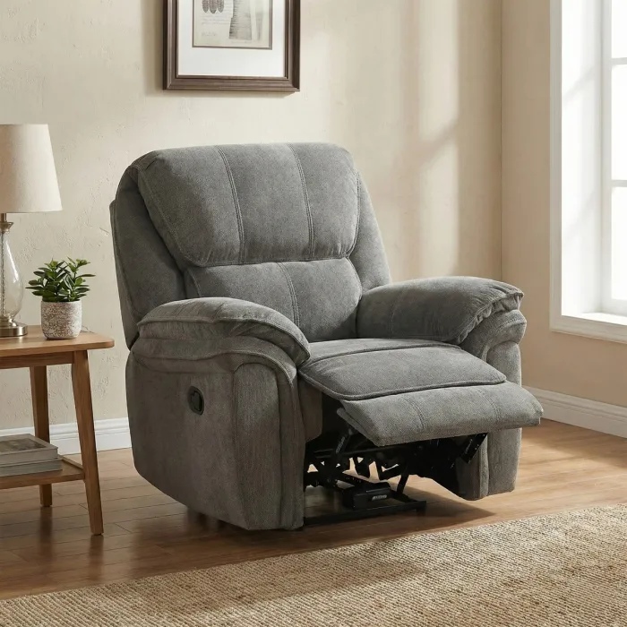 Westbury Manual Recliner Armchair - Stone