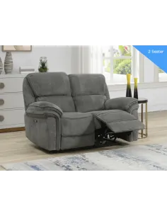 Westbury 2 Seater Electric Recliner - Stone