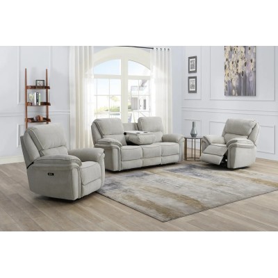 Westbury 3 Seater Electric Recliner Sofa - Beige