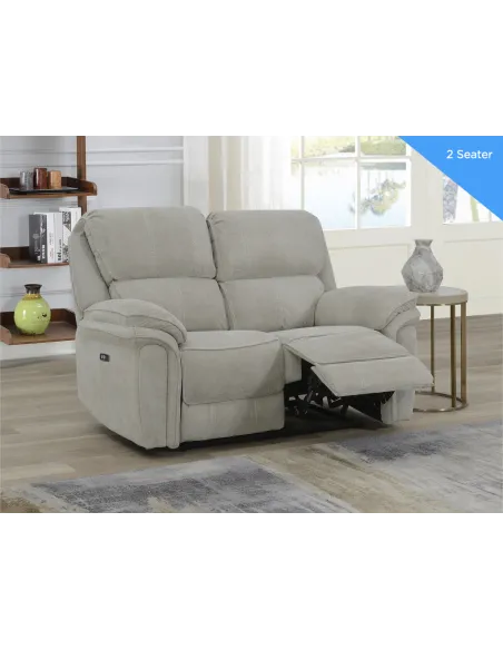 Westbury 2 Seater Electric Recliner - Beige
