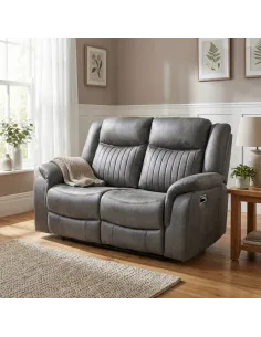 Darlington 2 Seater Sofa - Grey
