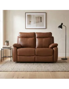 Maidstone Electric 2 Seater Sofa - Tan 2