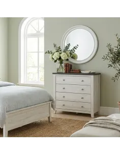 Hampshire 4 Drawer Chest - Larico Pine