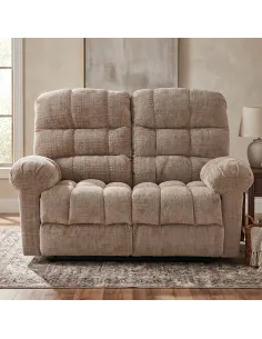 Cloud 2 Seater Recliner Sofa - Beige