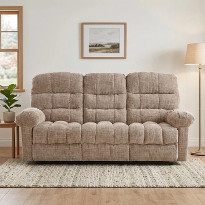 Cloud Recliner 3+2 Sofa Suite - Beige