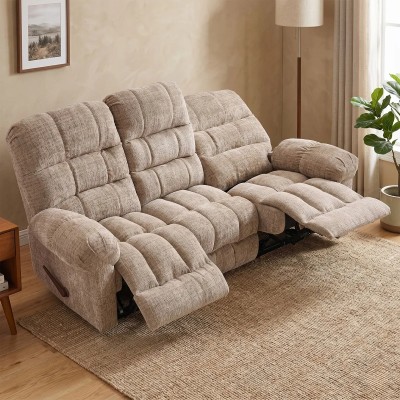 Cloud Recliner 3+2 Sofa Suite - Beige