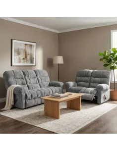 Cloud Recliner 3+2 Sofa Suite - Graphite 2