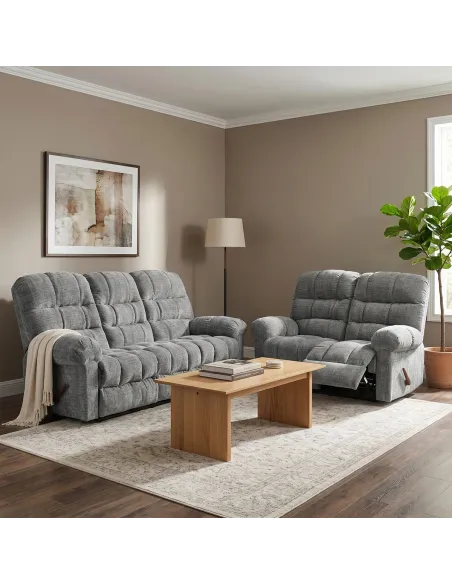 Cloud Recliner 3+2 Sofa Suite - Graphite