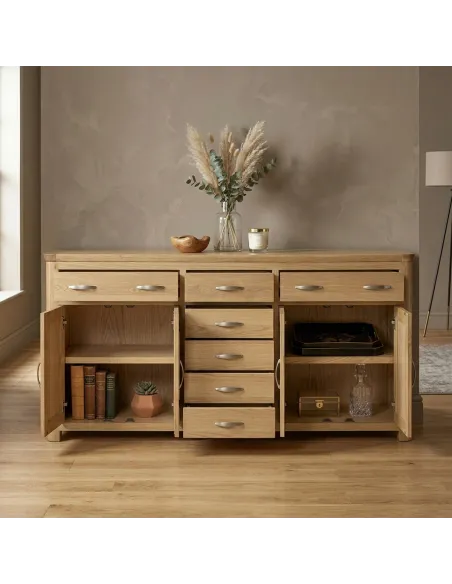 Treviso Grand Sideboard  - Oak