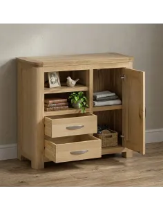 Treviso Media Sideboard  - Oak 2
