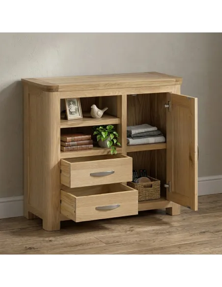 Treviso Media Sideboard  - Oak