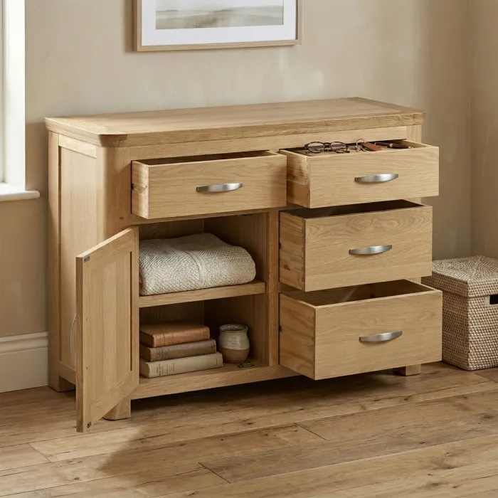 Treviso Small Sideboard - Oak