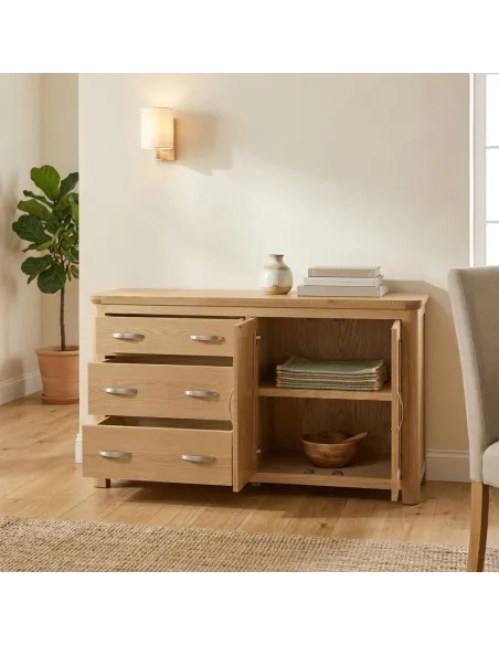 Treviso Large Sideboard - Oak