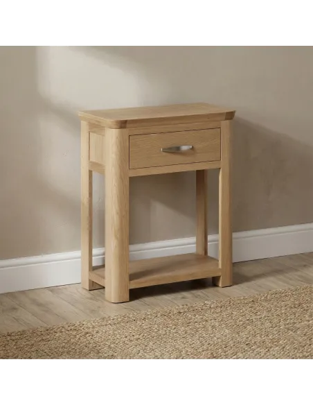Treviso Small Console Table  - Oak