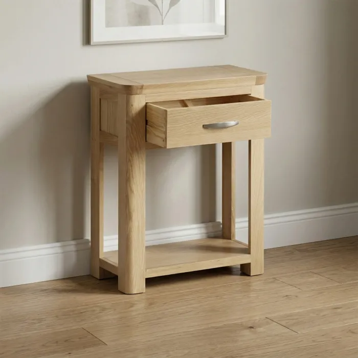 Treviso Small Console Table  - Oak