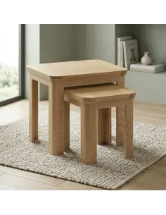 Treviso Nest of Tables  - Oak