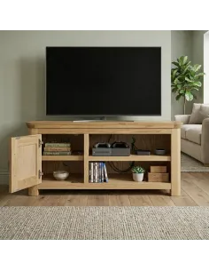Treviso Standard TV Unit  - Oak 2