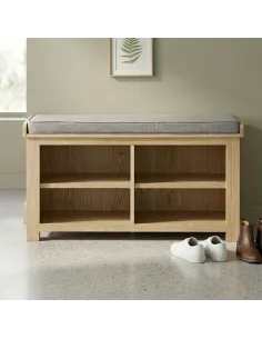 Treviso Shoe Bench - Oak 2