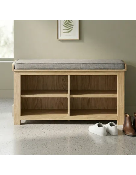Treviso Shoe Bench - Oak