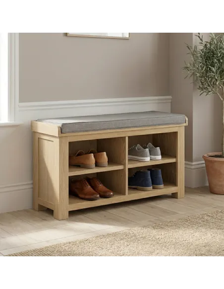 Treviso Shoe Bench - Oak