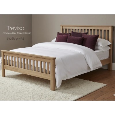 Treviso 5ft Bedframe  - Oak