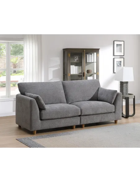 Alina 3 Seater Modular Sofa - Liberty Stone