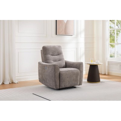 Reina Electric Armchair - Liberty Stone