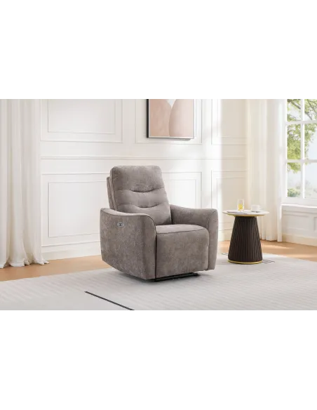 Cupar Electric Armchair - Liberty Stone