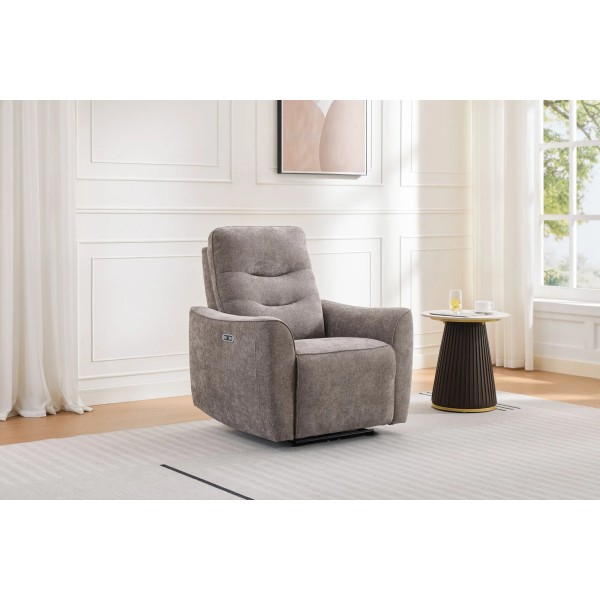 Reina Electric Armchair - Liberty Stone