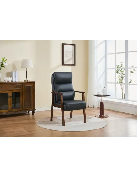 Bramble Fireside Chair - Midnight Black