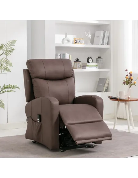 Hugo Recliner Rocker Armchair - Tan