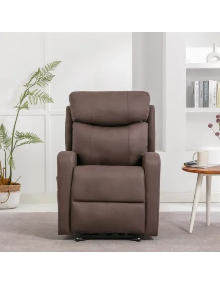 Hugo Recliner Rocker Armchair - Tan