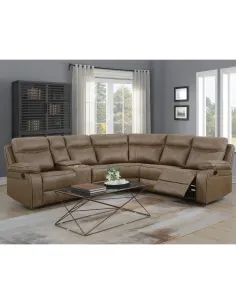 Hugo Corner Sofa - Tan