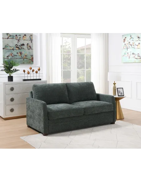 Emoric Full Foam Sofa Bed - Winter Moss