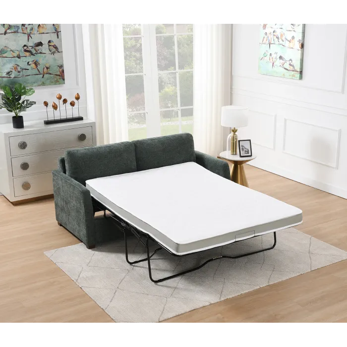 Emoric Full Foam Sofa Bed - Winter Moss