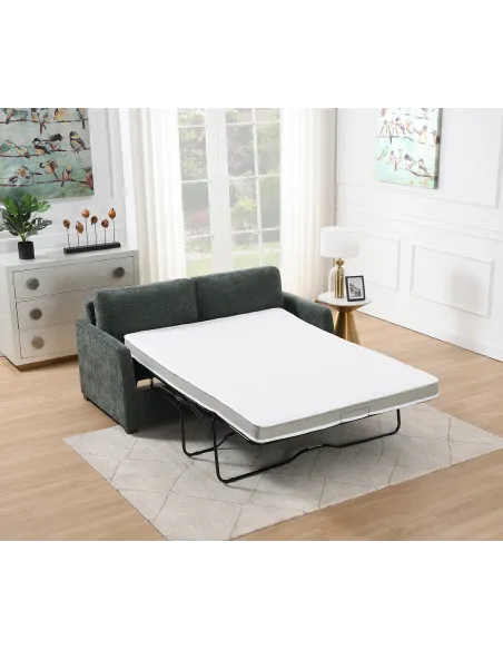 Emoric Full Foam Sofa Bed - Winter Moss