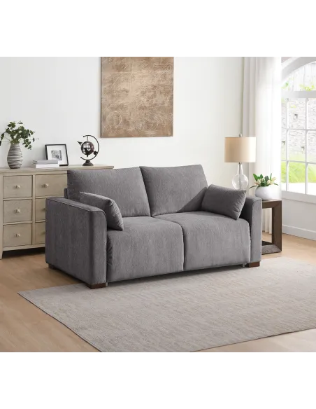 Scottsboro Full Foam Sofa Bed - Light Grey