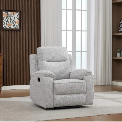 Grant Manual Armchair - Puente Light Grey