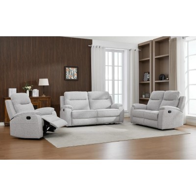 Grant Manual Armchair - Puente Light Grey