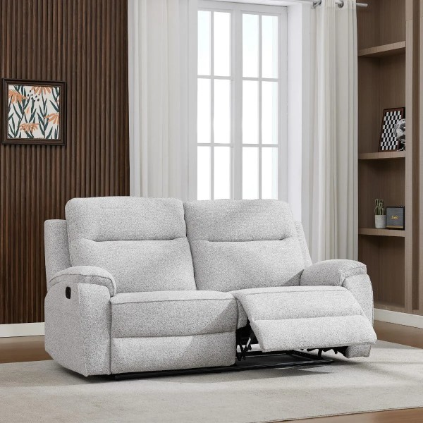 Grant 2.5 Seater Manual Sofa - Puente Light Grey